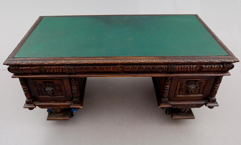 HURTSSKRIVBORD OCH STOL, 1800-talets andra hälft.