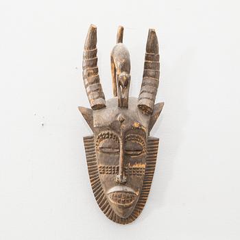 Dance mask possibly Senufo Africa 20th century.