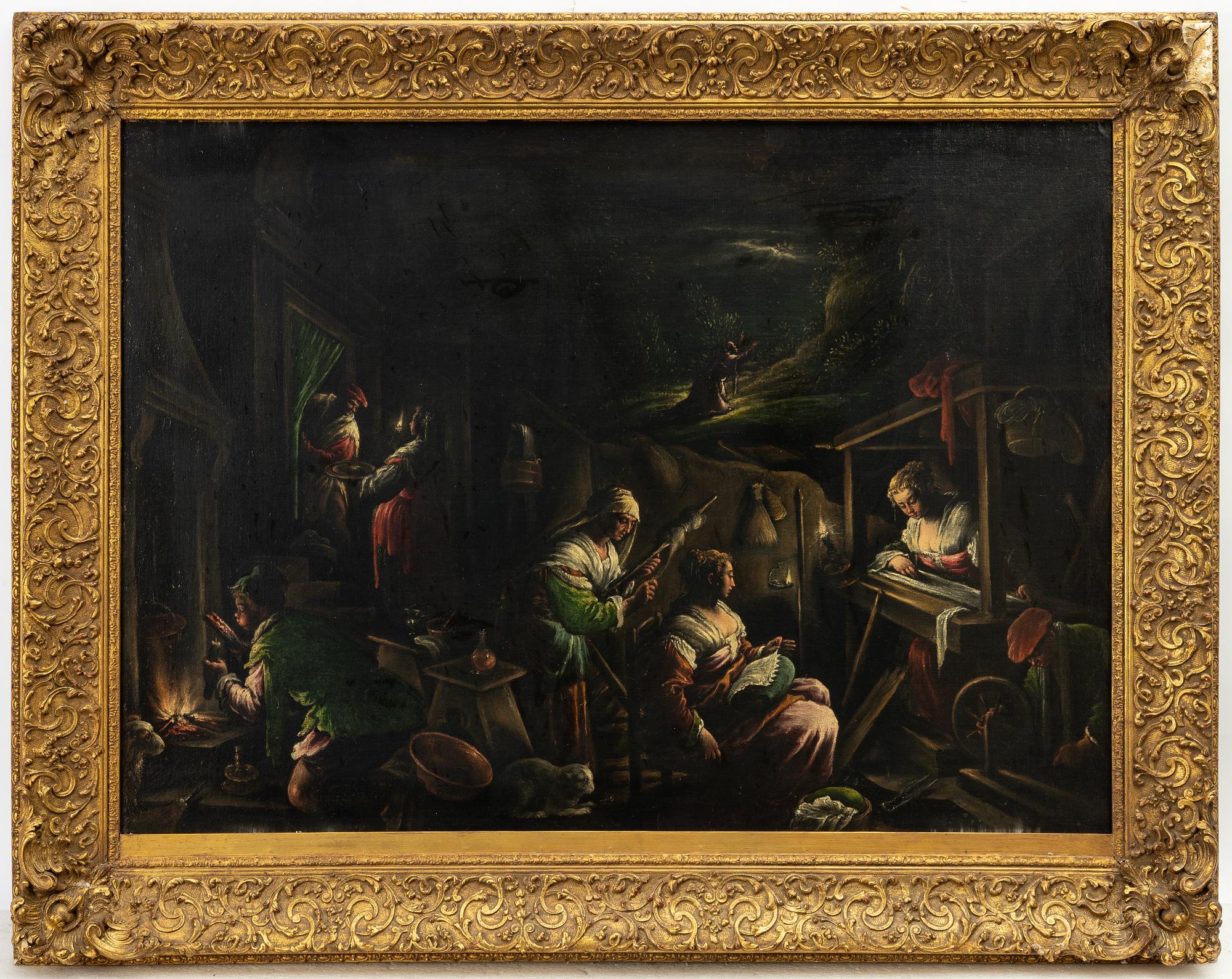 Francesco Bassano, follower of., Joakim’s vision.