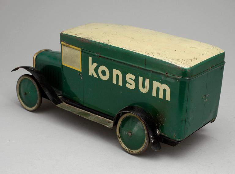 KAKBURK, plåt, Konsum, 1930-tal.