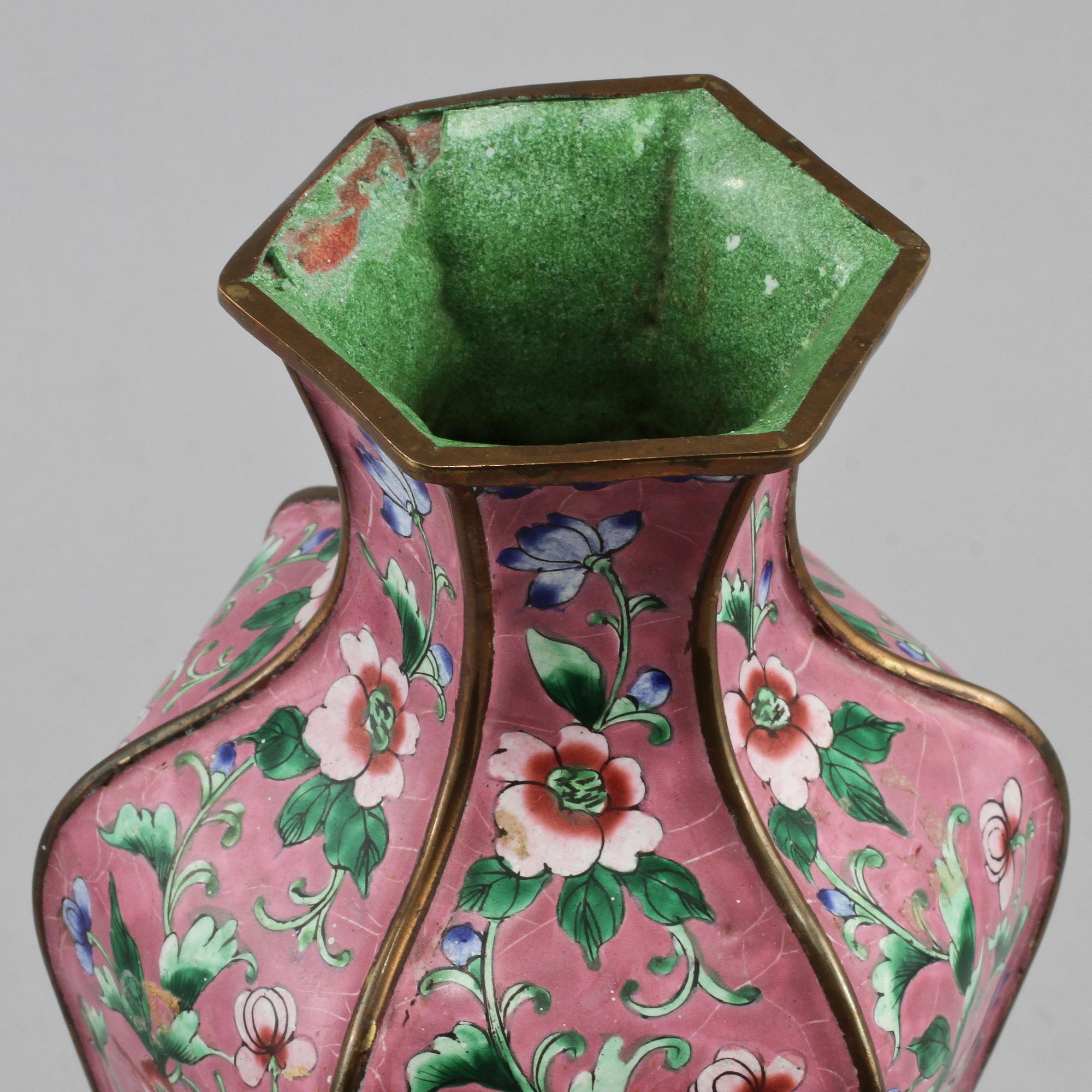 VAS, cloissoné, 1900-talets andra hälft.