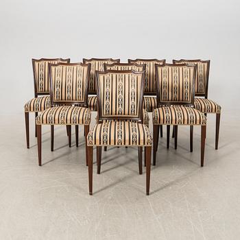 Dining group 9 dlr, first half of the 20th century.