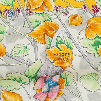 Hermès, scarf, "L'arbre de soie'".