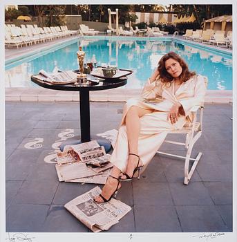 Terry O'Neill, 'Faye Dunaway, Hollywood, 1977'.