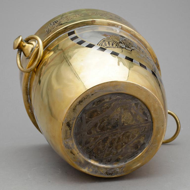 CHAMPANGEKYLARE / ISHINK, mässing, Knut Eriksson, Eksilstuna.