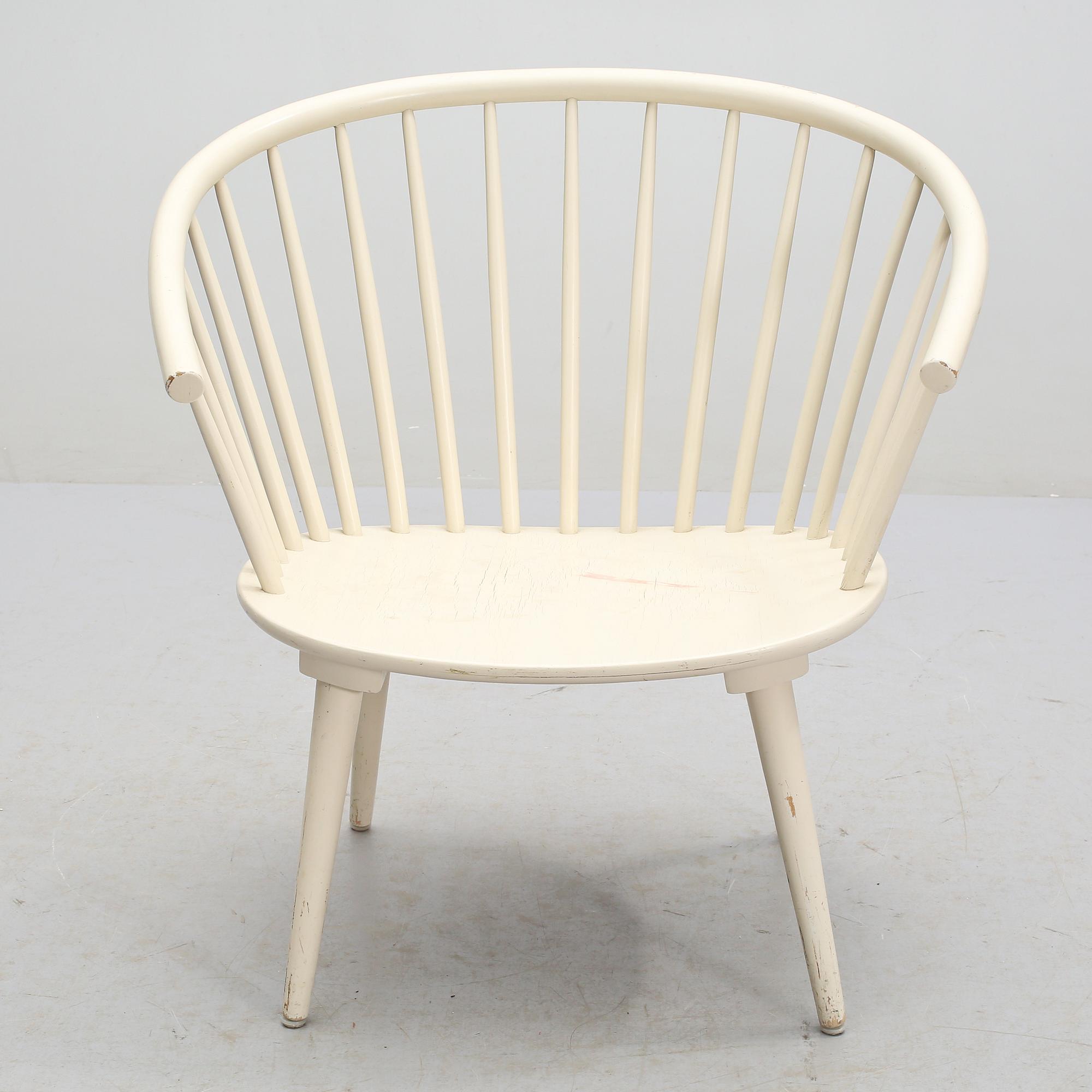 KARMSTOL, "Eker" Gillis Lundgren, för IKEA, modellen formgiven kring 50/60-tal.