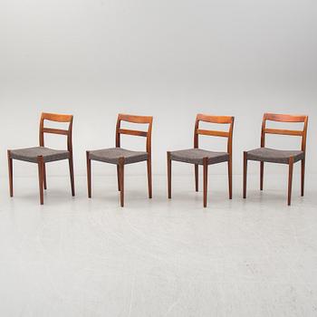 NILS JONSSON, A table and 4 chairs, "Garmi", Troeds, Bjärnum. 1960s.