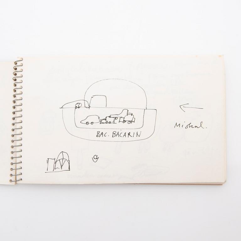 Madeleine Pyk, Sketchbook.
