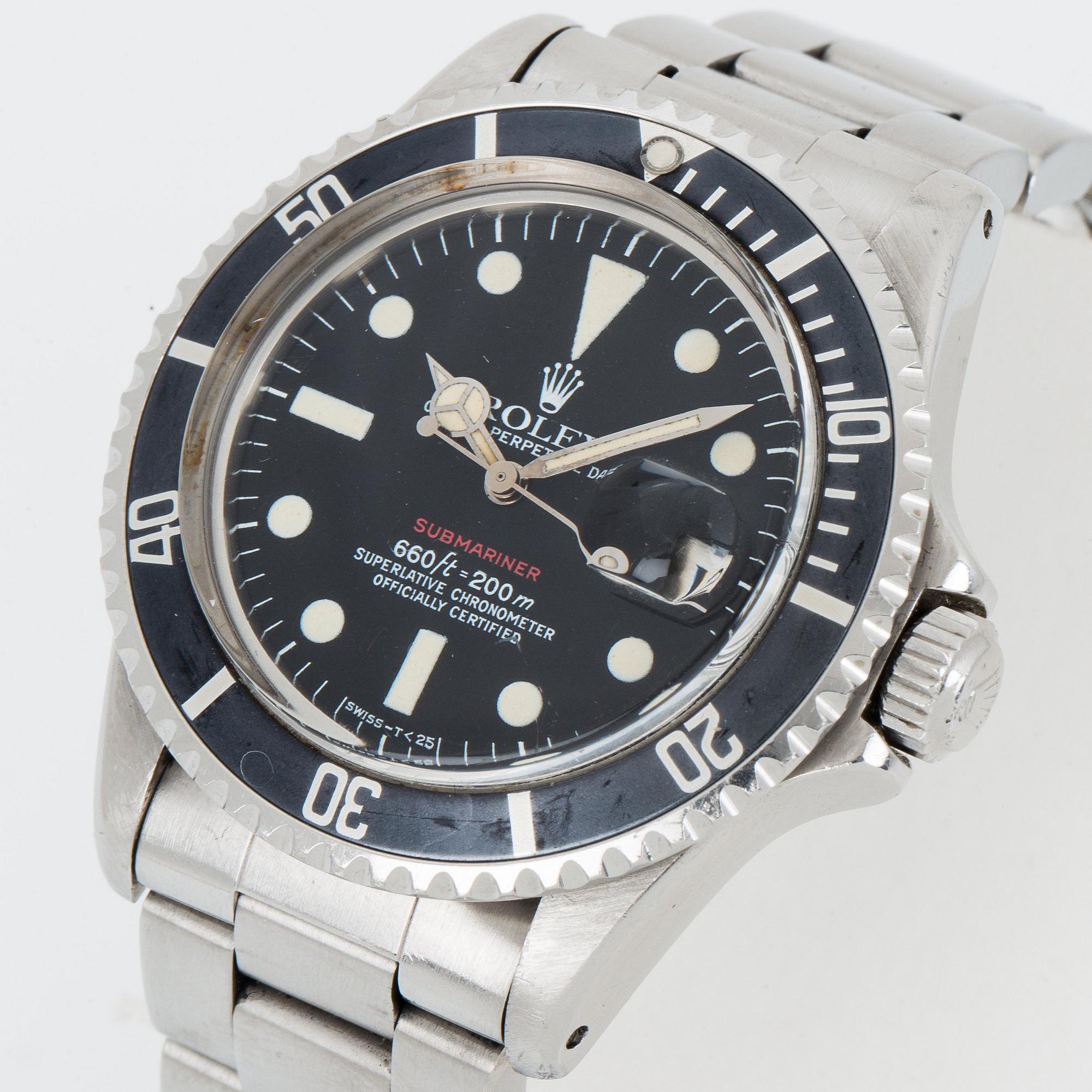 ROLEX, Submariner, "Red Mark VI".