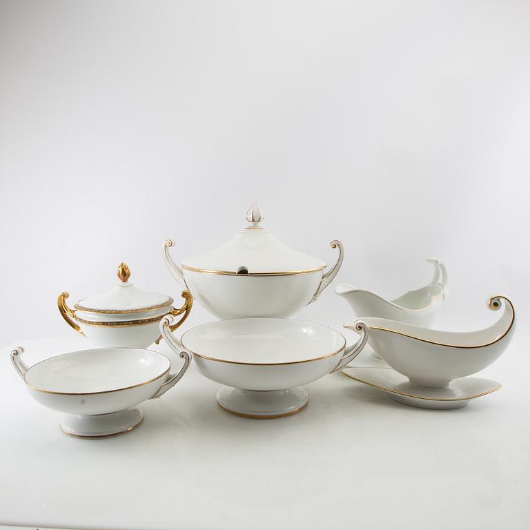 Service pieces 6 pcs Empire style including Rörstrand early 20th century porcelain.