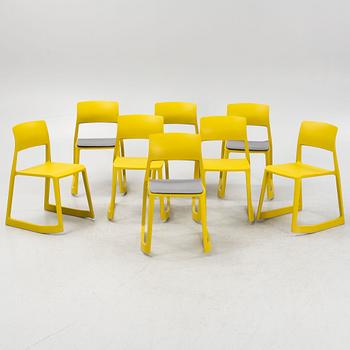 Edward Barber & Jay Osgerby, a set of eight 'Tip Ton' chairs from Vitra.