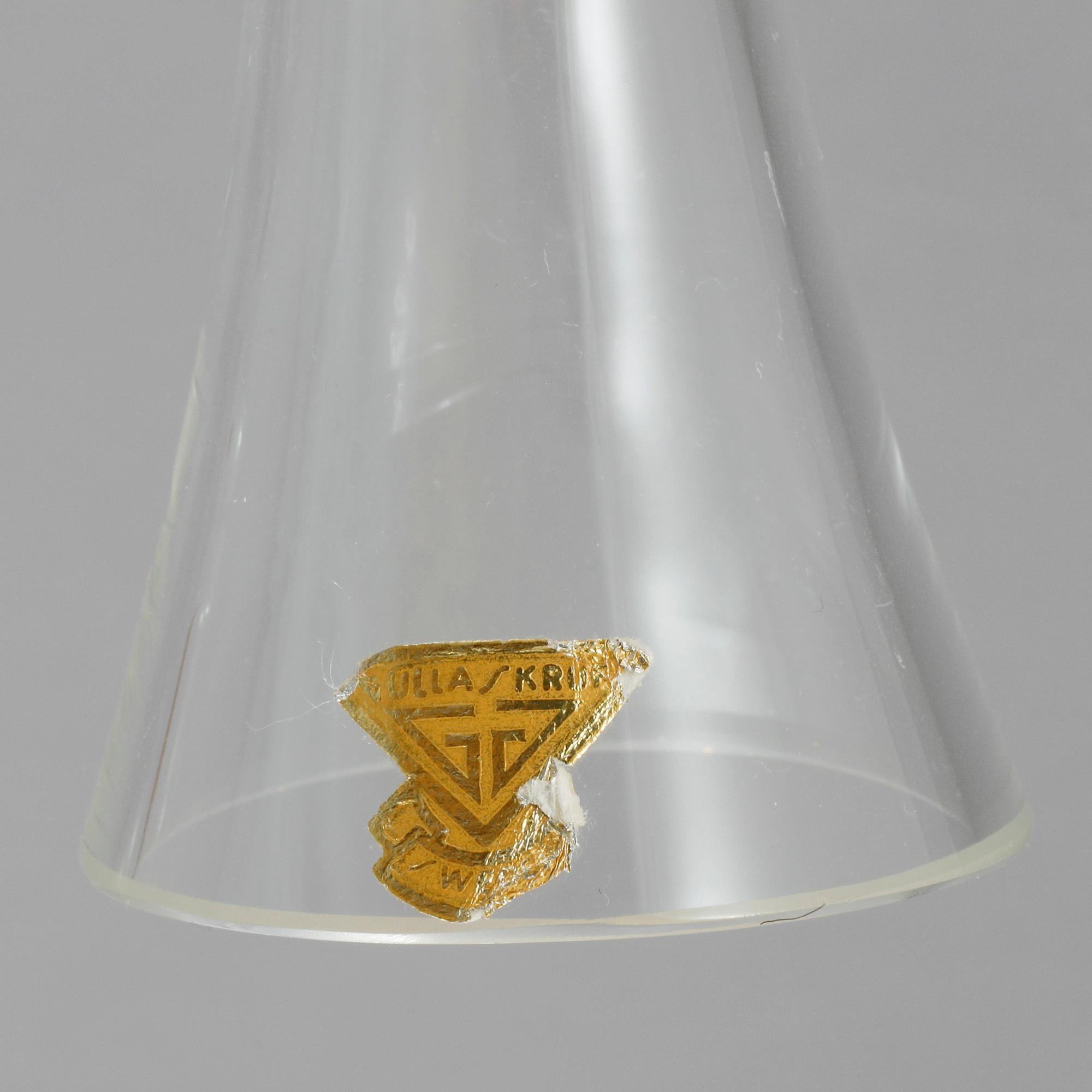 FIGURINER, 3 st, glas, så kallade Klotheppar, Kjell Blomberg, Gullaskruf, 1970-tal.