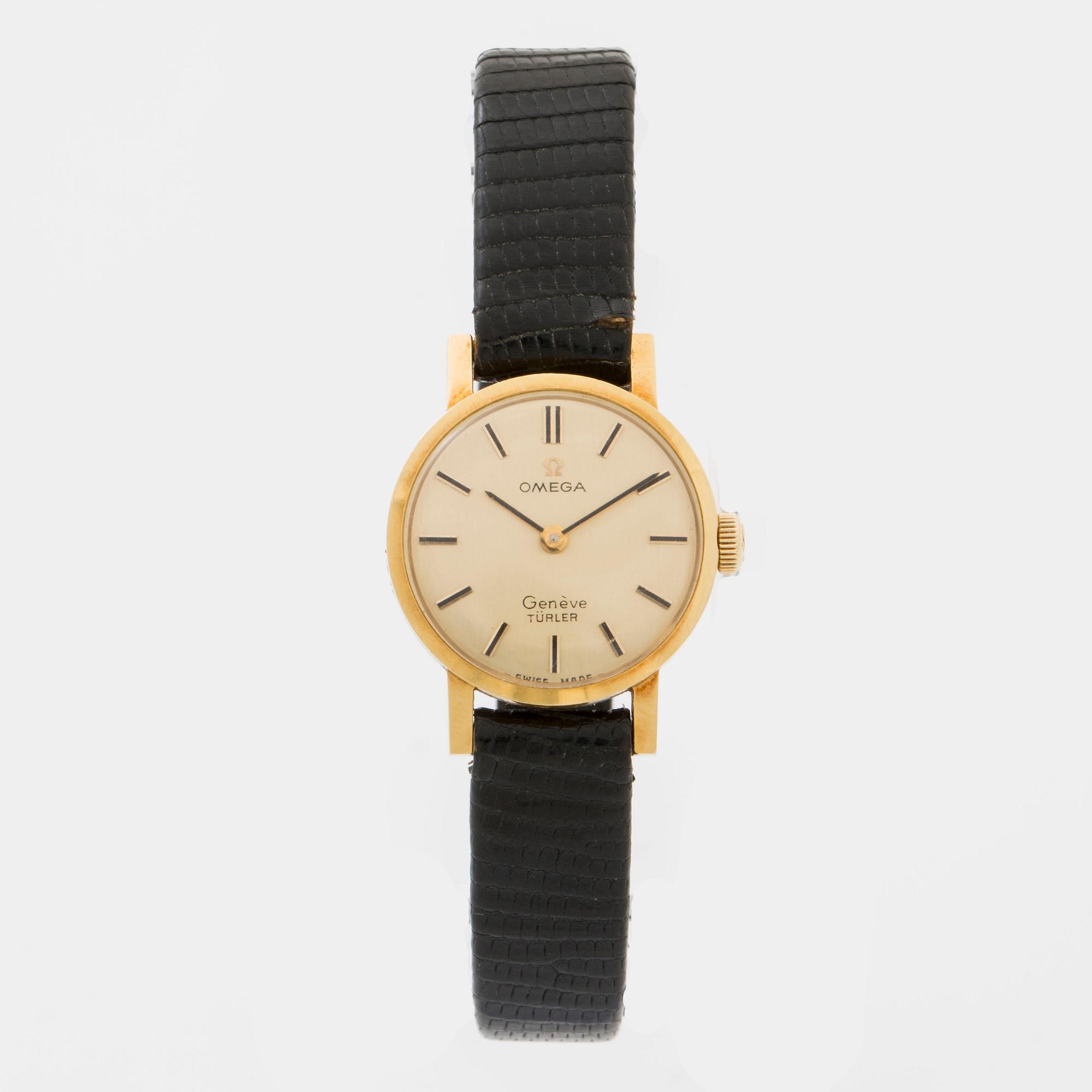 OMEGA Geneve Turler wristwatch 20 mm Bukowskis