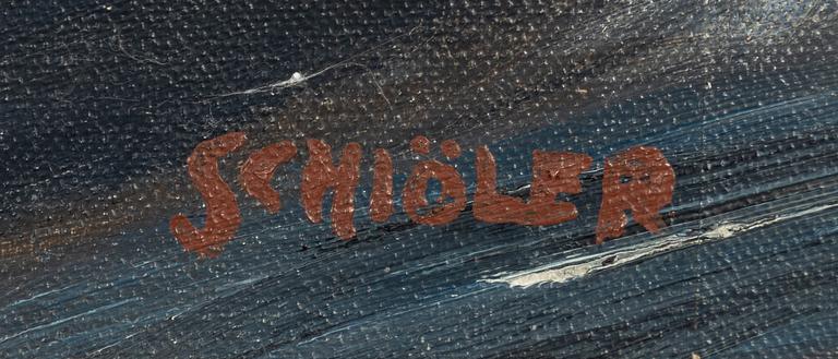Inge Schiöler,  "Nature morte med kopp I".