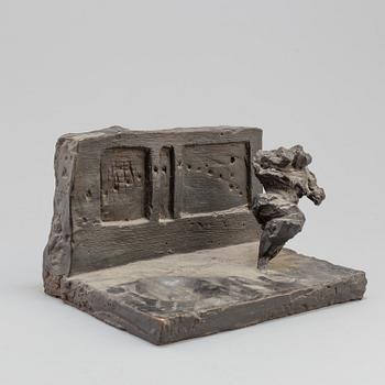 JÖRGEN HAMMAR, a bronze sculpture, signed.