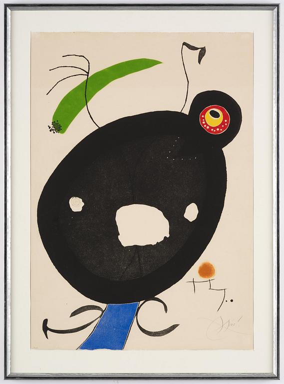 Joan Miró, "Quatre colors aparien el món (Four Colours will beat the World)".