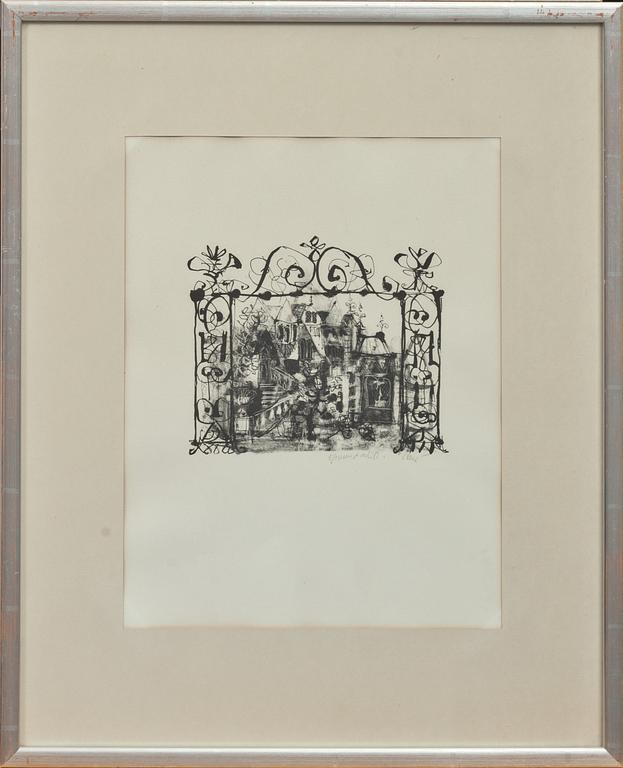 ANTONI CLAVÉ, litografi, signerad, Epreuve d´artiste.