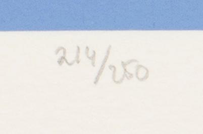 Victor Vasarely, serigraph, signed 214/250.