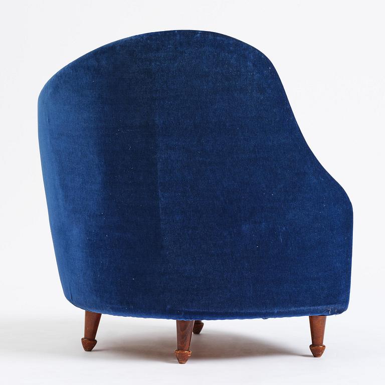 Carl Cederholm, a Swedish Modern armchair, Stil & Form, Stockholm, 1940s-50s.