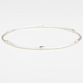 ZOLTAN POPOVITS, A stelring silver necklace "Acturus" and bracelet "Agena". Lapponia 2012.