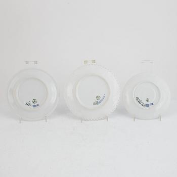 A Royal Copenhagen Porcelaine Tea Service, 'Musselmalet', (26 pieces).