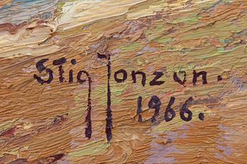 Stig Jonzon, "Stenpallar, Byxelkrok, Öland ".