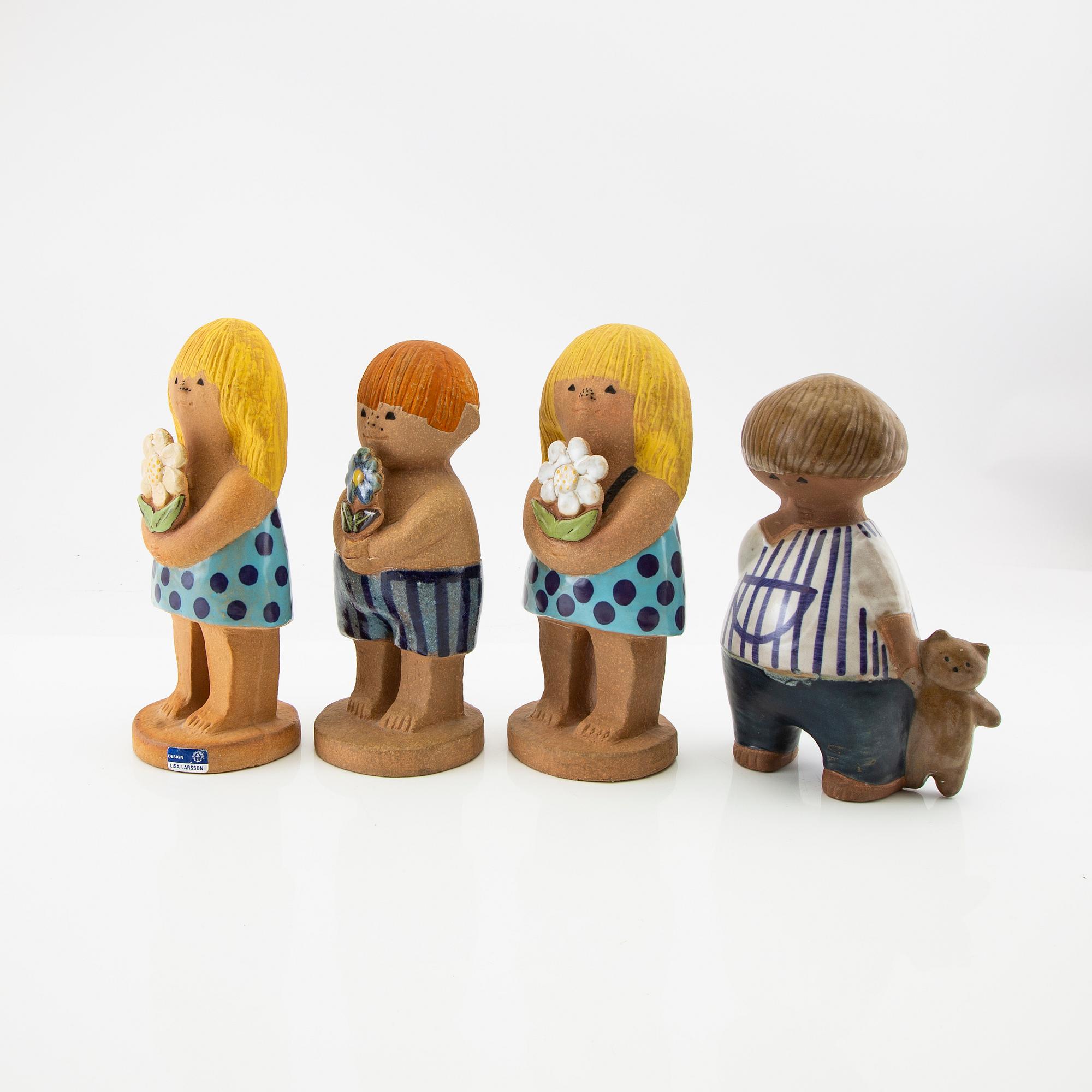 置物 Lisa Larson / Sjolejon / Gustavsberg LISA LARSON, a bulldog stoneware figurine, Gustavsberg