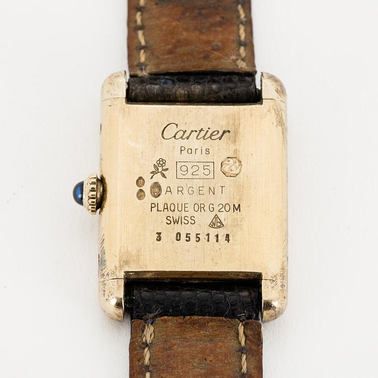 Must de CARTIER, armbandsur, 20 mm.