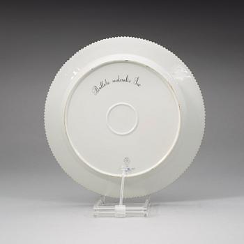 A Royal Copenhagen, 'Flora Danica' serving dish, Denmark, 20th Century.