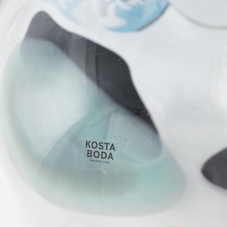 Frida Fjellman, skulptur, glas, Kosta Boda, lim. ed 100.