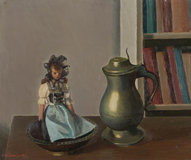 Veikko Vionoja, Still life with a doll.