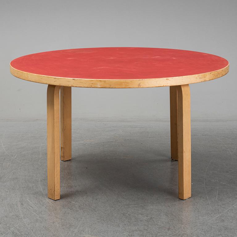 ALVAR AALTO, a model HA91 table, Artek, 1960s.