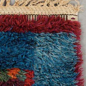 Marianne Richter, A CARPET, "Rutig brokig rya", knotted pile, ca 112 x 88 cm, signed AB MMF MR.