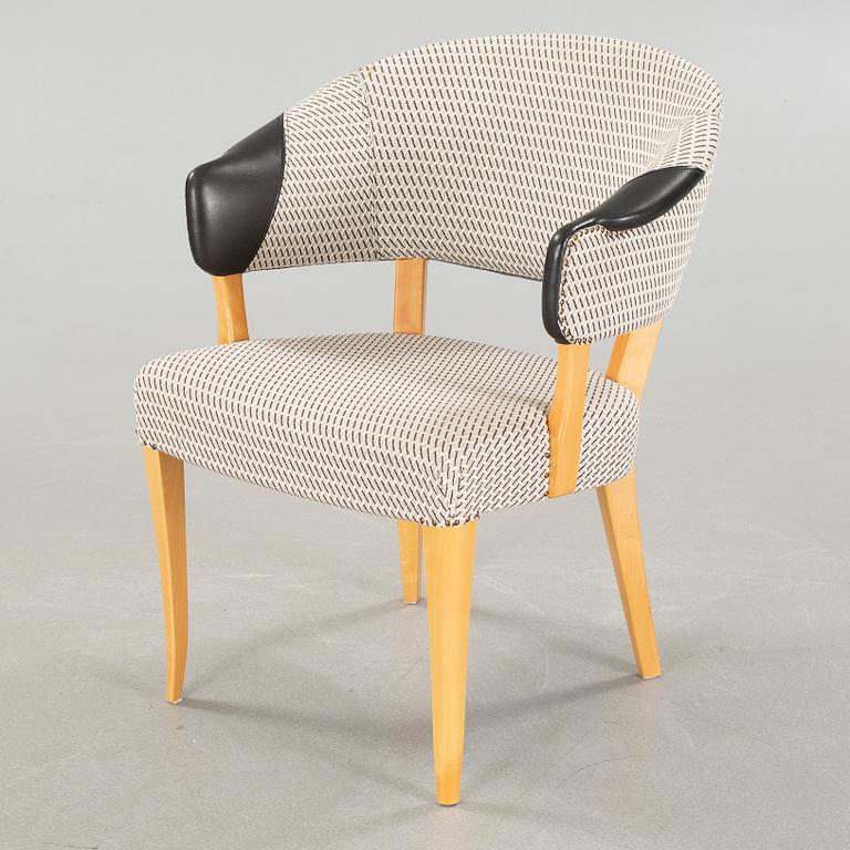 A 21st century"Lata greven" armchair by Carl Malmsten, O.H Sjögren.