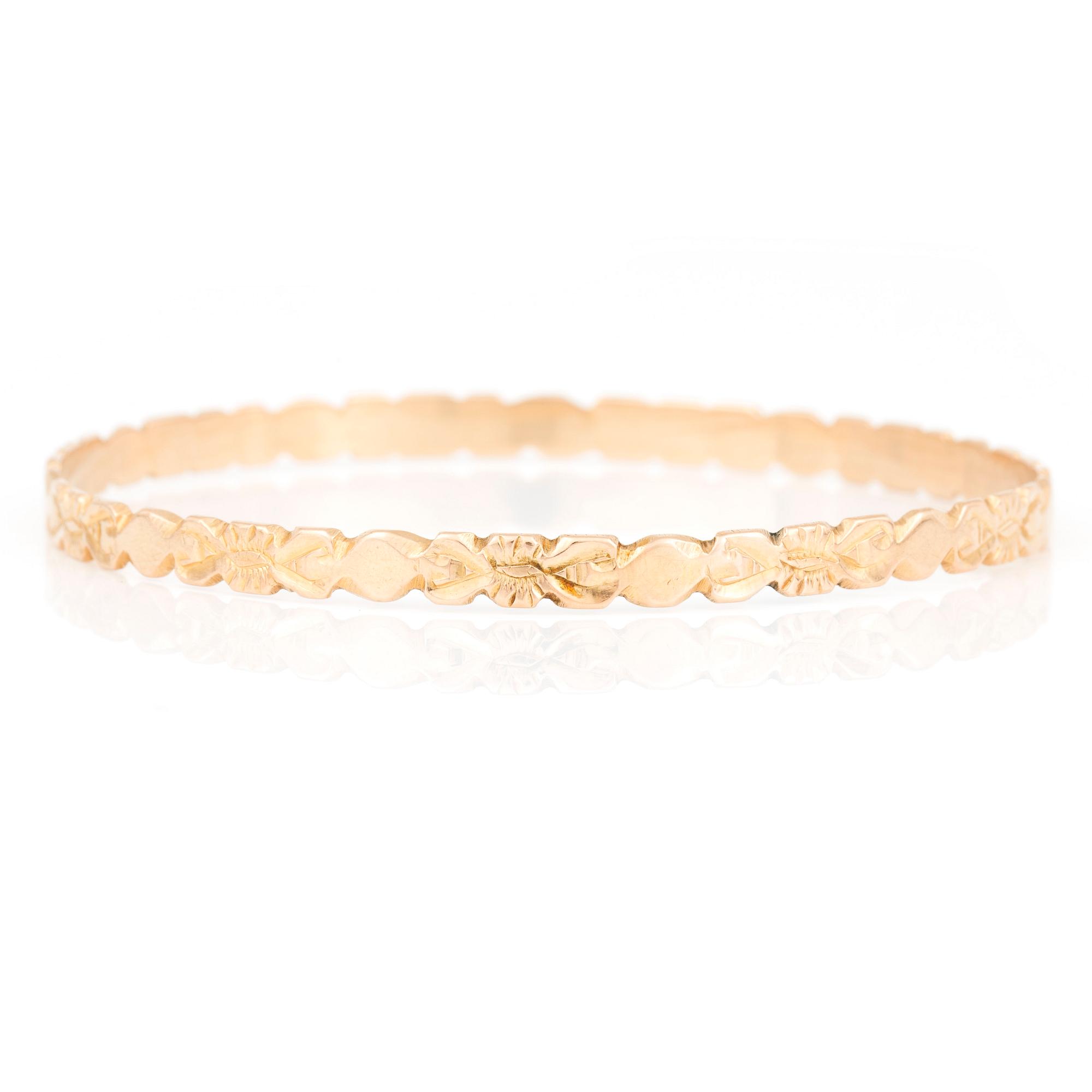 ARMRING, 14K guld.