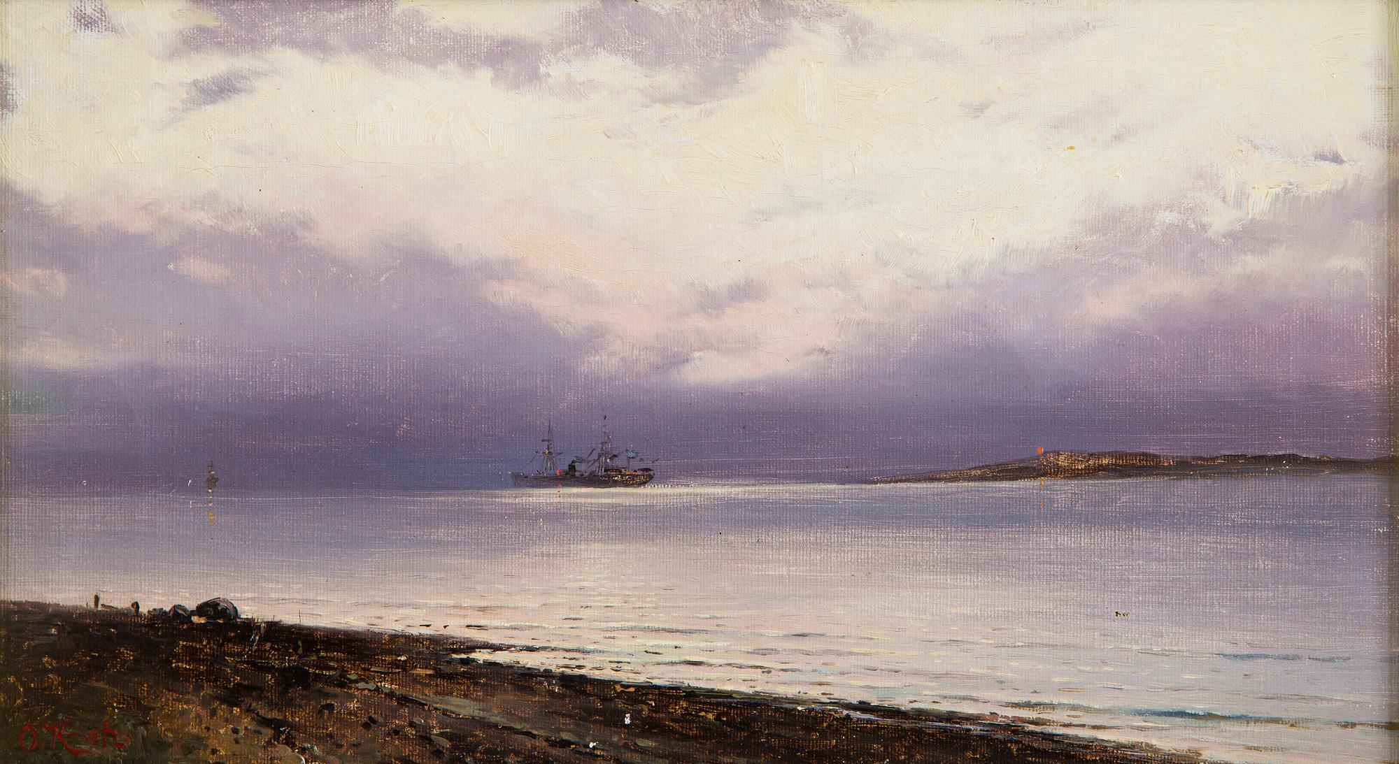 Oscar Kleineh, Fartyg i Skymningen.