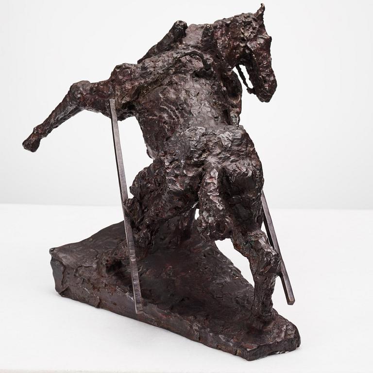 ASMUND ARLE, bronsskulptur, signerad Asmund Arle.