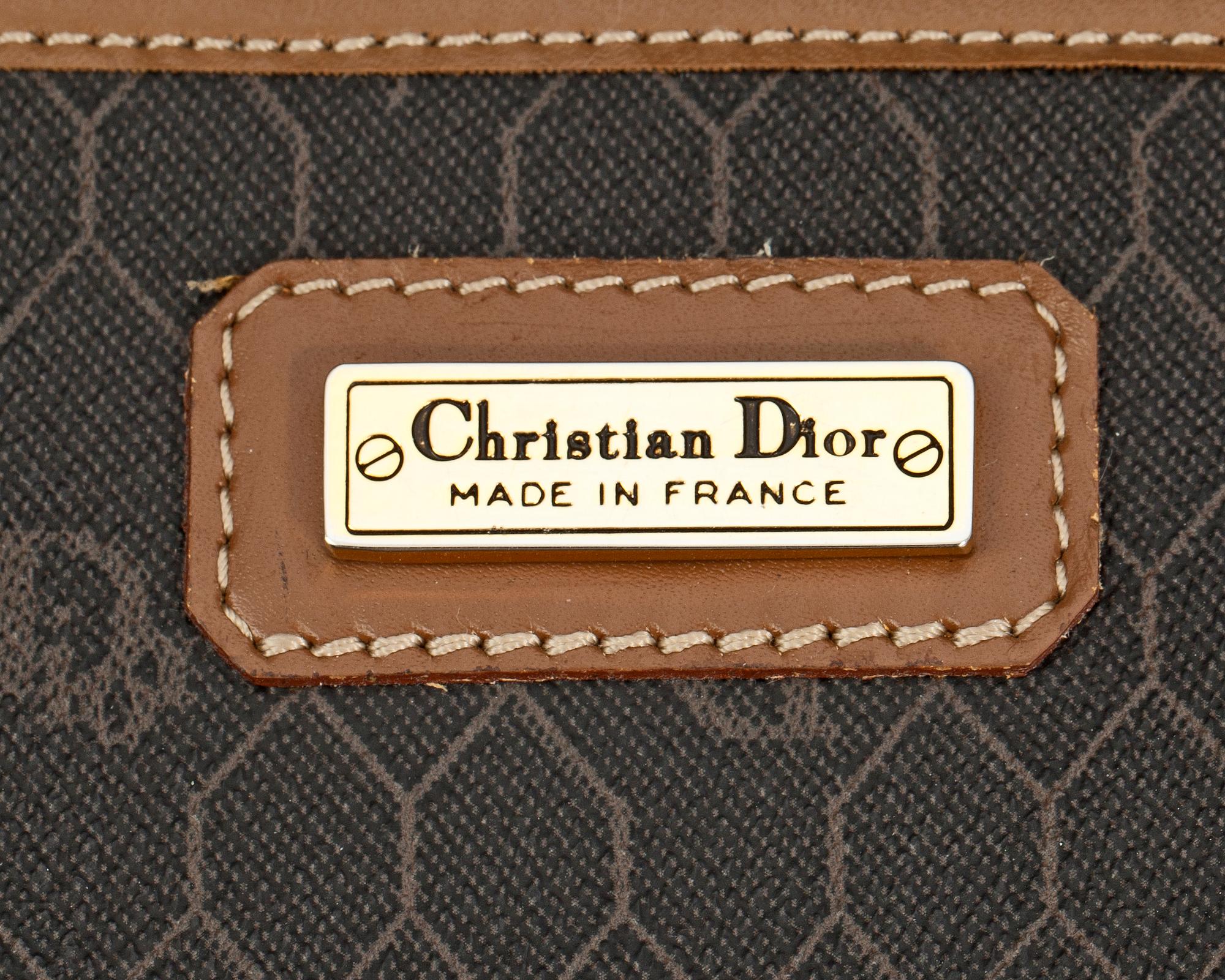 A 1980s speedy bag and shoulder bag by Christian Dior.