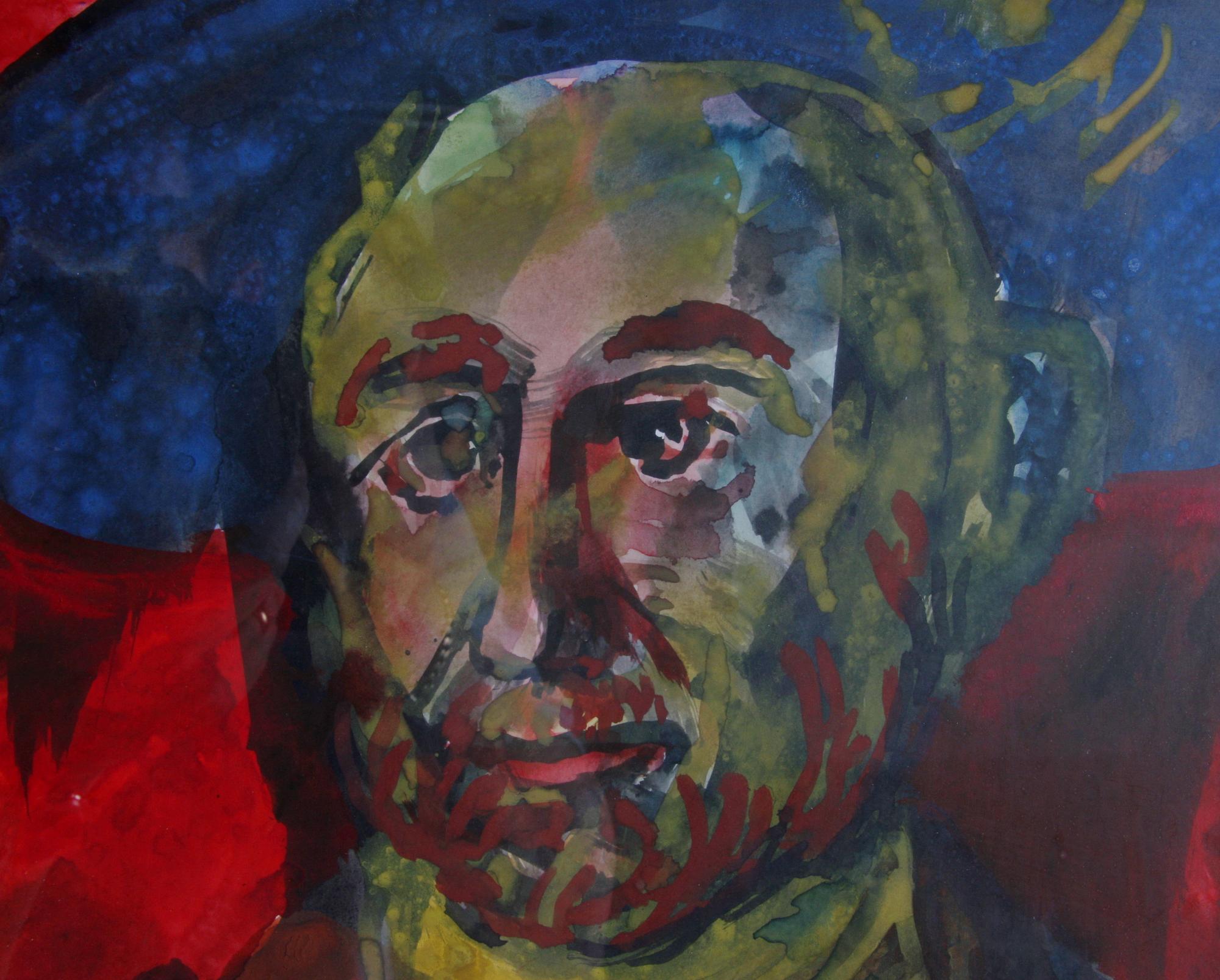 EMOND, MARTIN, gouache, sign. Prov; Olof Sager.