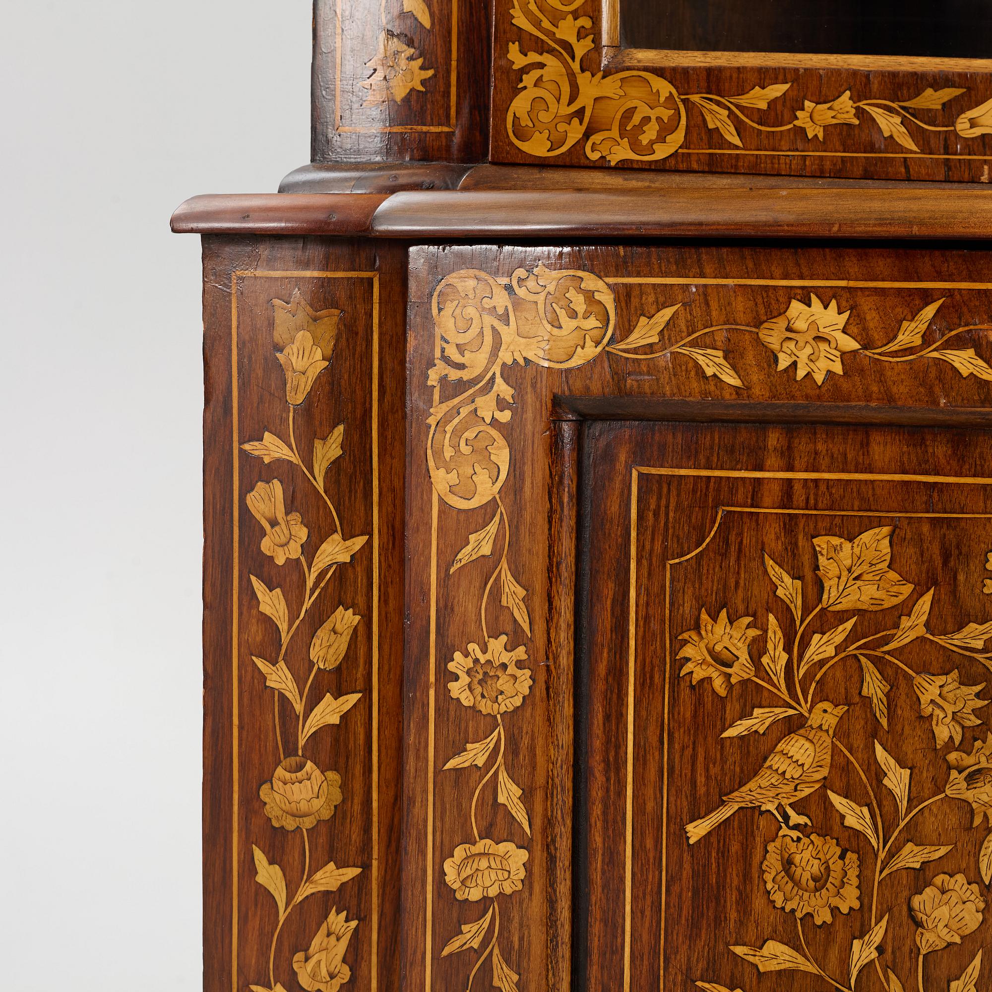 Hörnskåp, Holland 1800-tal.