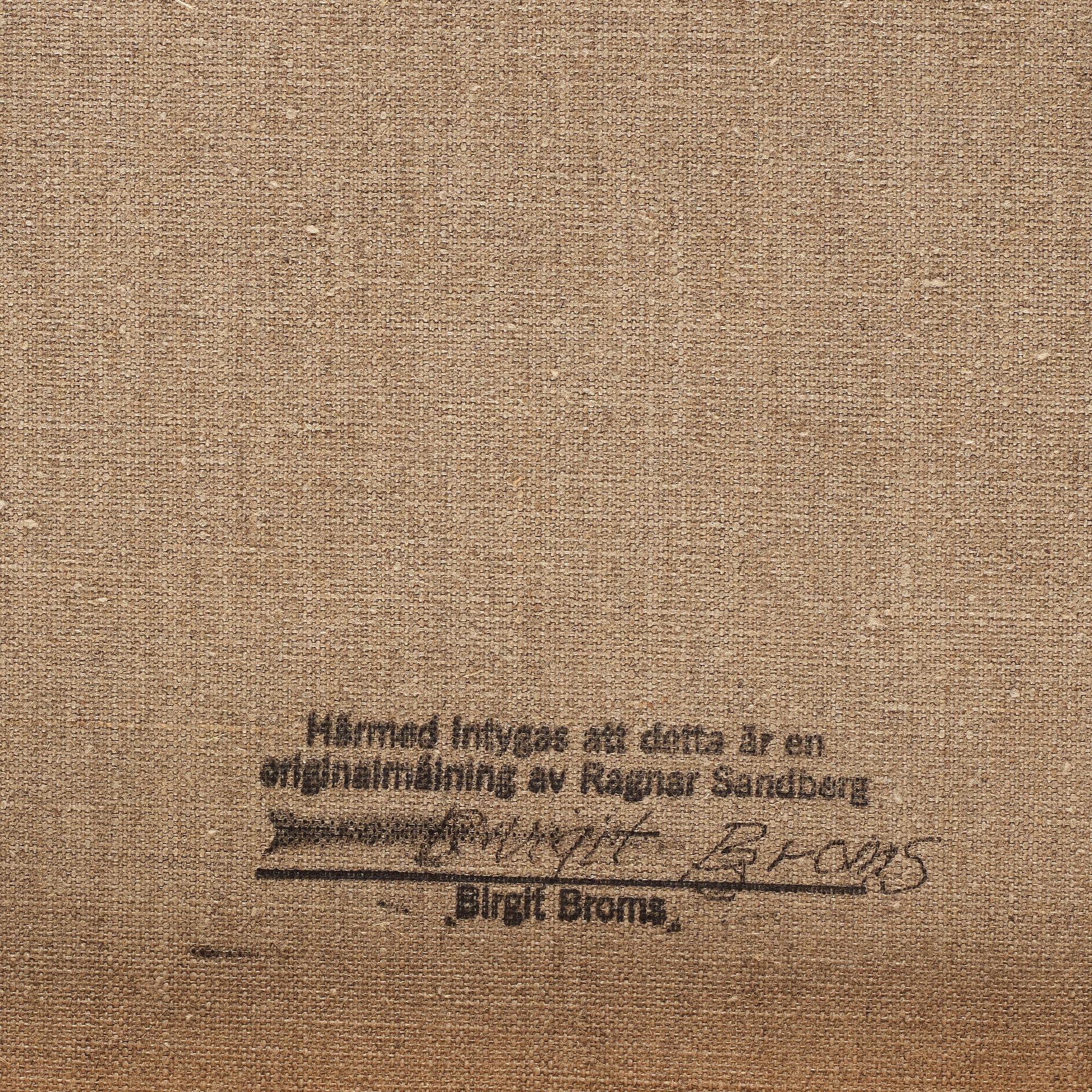 Ragnar Sandberg, "Konversation, Marina di Pisa".