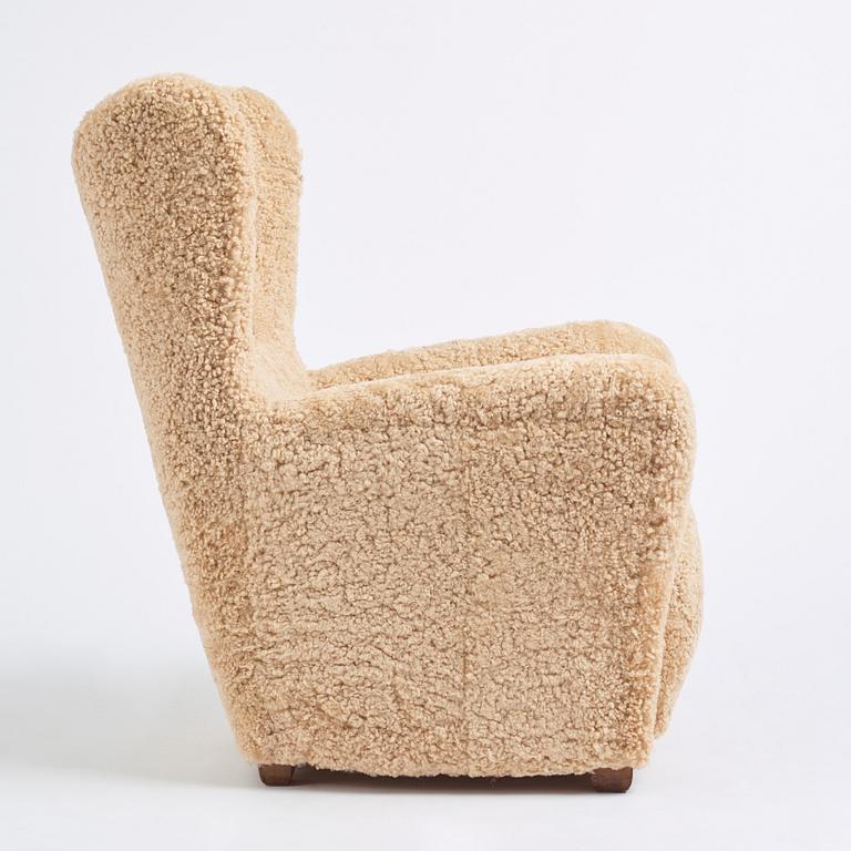 Otto Schulz, A Swedish Modern easy chair, Boet, Gothenburg 1940s.