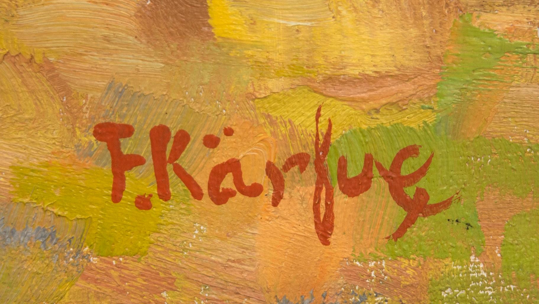 Fritz Kärfve, Bondgård på Österlen.