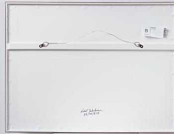 Rahul Talukder, "Man under markis, Dhaka", 2016.