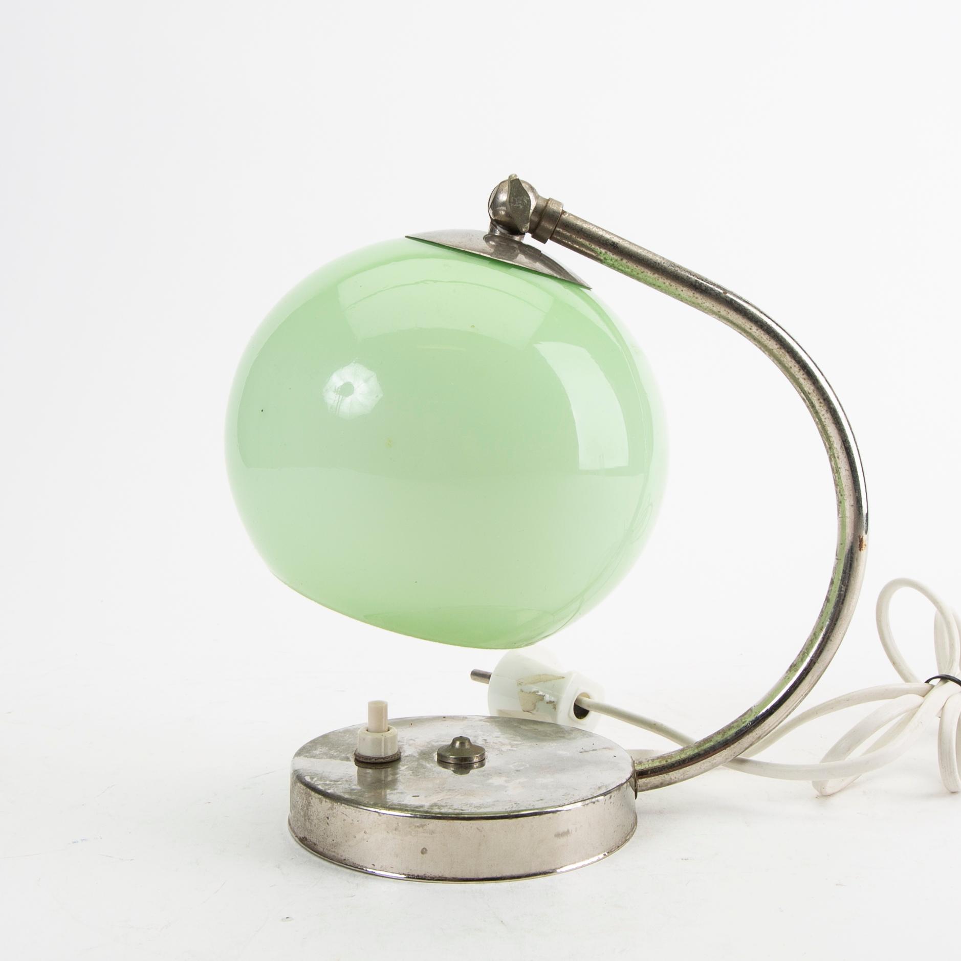 A 1930/40s table lamp/wall scone.