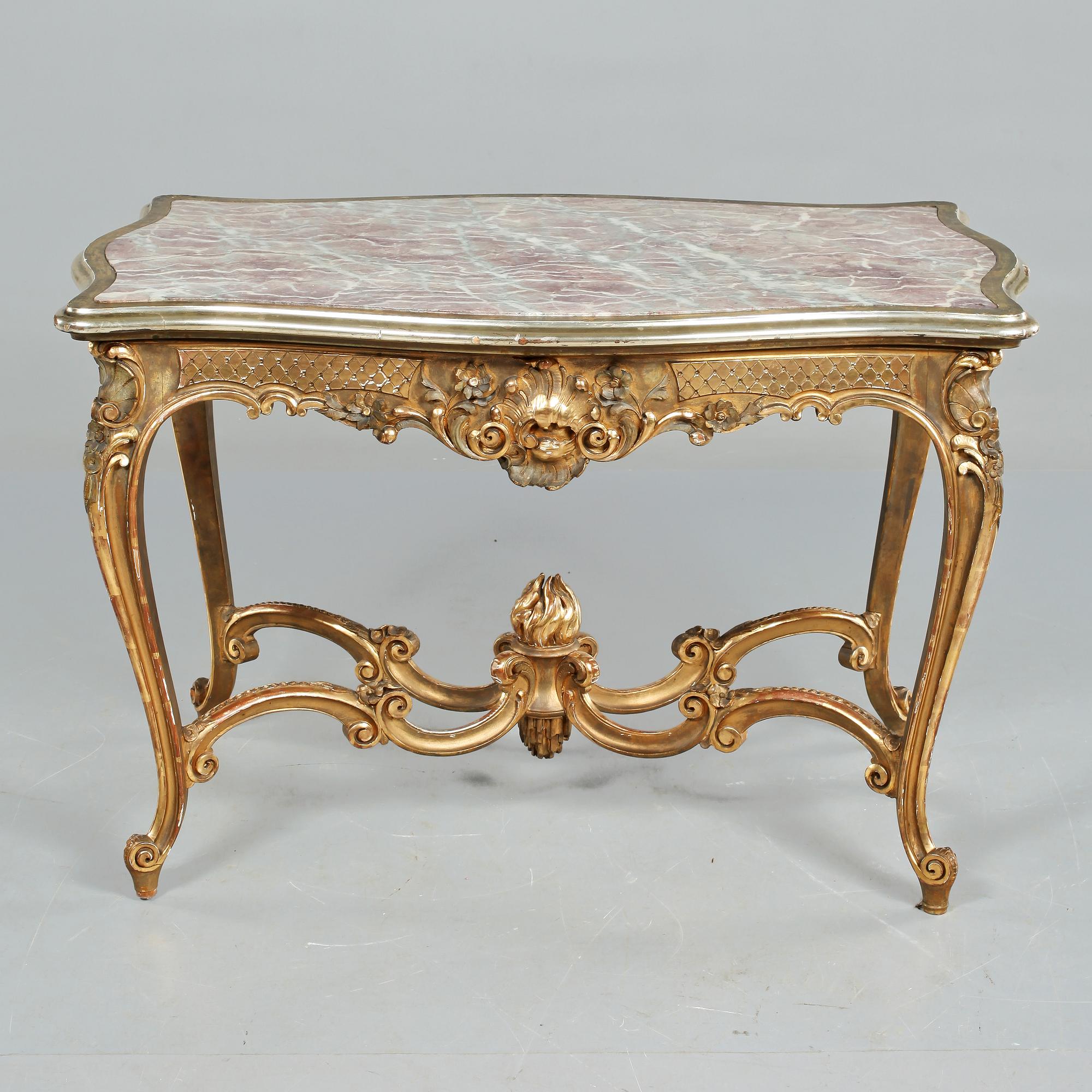 SALONGSBORD, Louis XV-stil, 1900-talets första hälft.