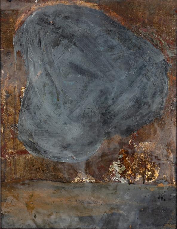 Martin Engström, oil on panel, signed and dated -97.