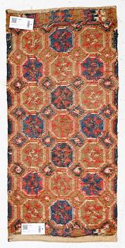 Åkdyna, rölakan, ca 105 x 49 cm Skåne, 1800-tal.