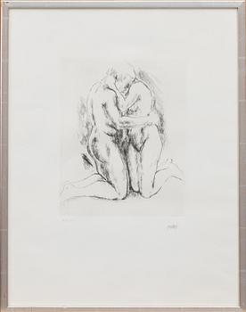 GUDMAR OLOVSON, etsning, signerad och numrerad 128/200.