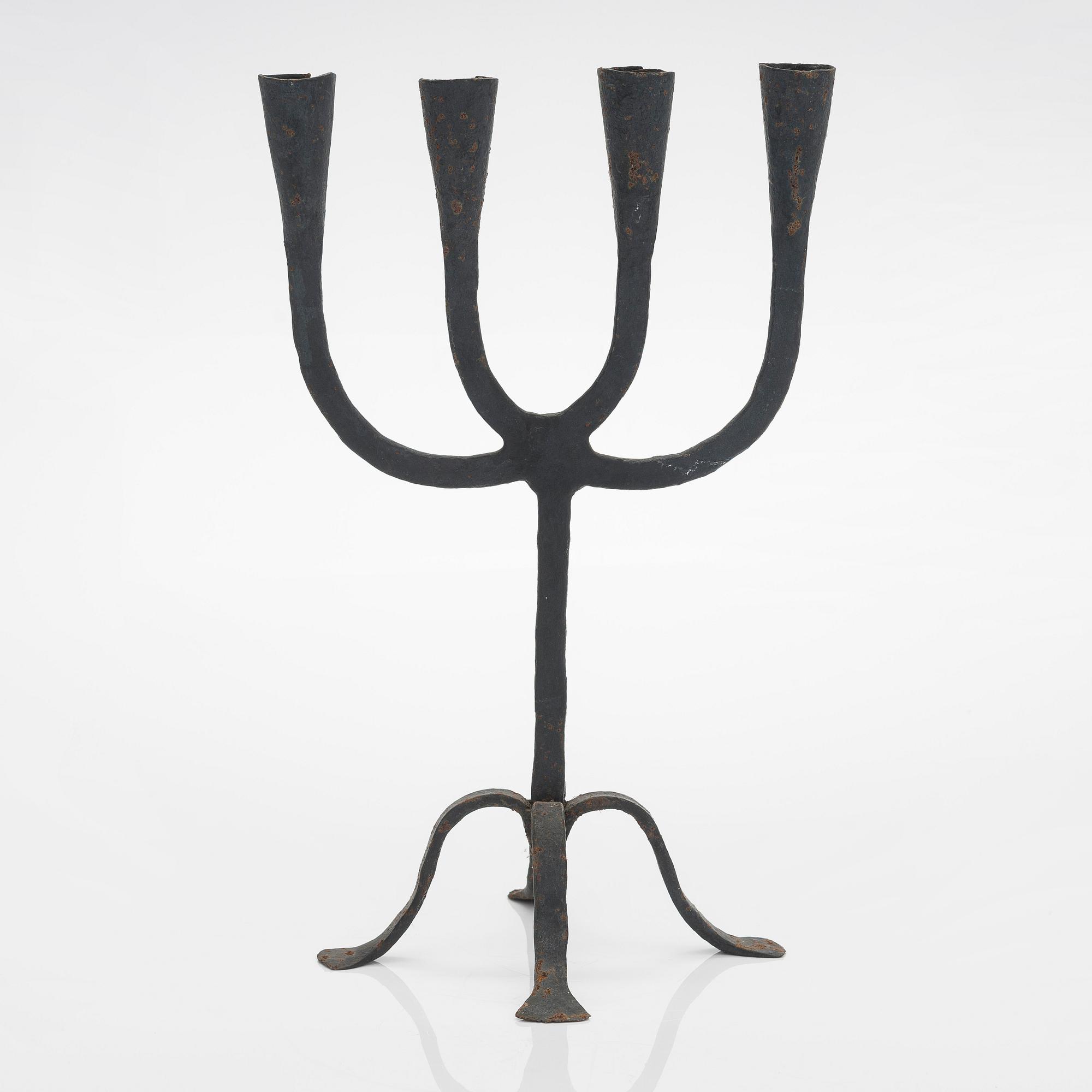 Ljusstake, Frankrike/Spanien, 1700/1800-tal.